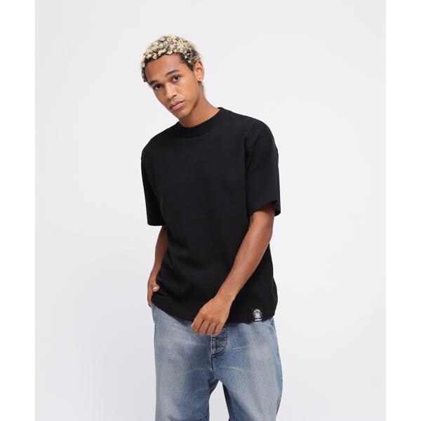 アヴィレックス（AVIREX）/《直営店限定》SIGNATURE VARSITY LEATHER LOGO T−SHIRT ／ シグ