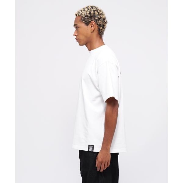 アヴィレックス（AVIREX）/《直営店限定》SIGNATURE VARSITY LEATHER LOGO T−SHIRT ／ シグ