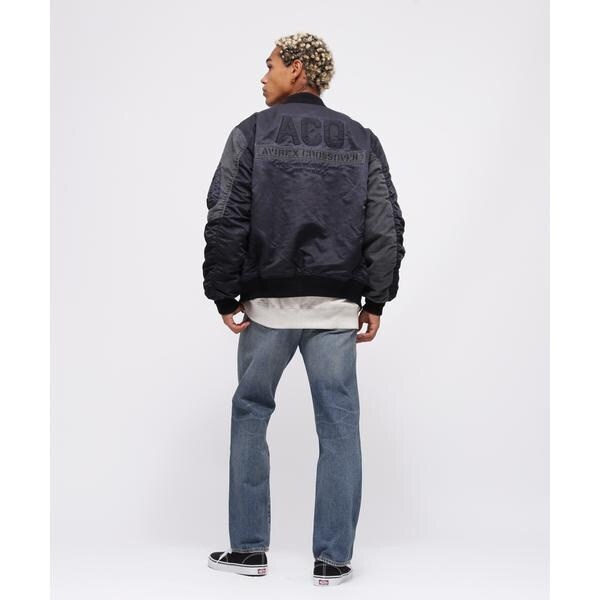 アヴィレックス（AVIREX）/《CROSSOVER》FADED MA−1 CUSTOM ／ フェイデッド MA−1 カスタム ／