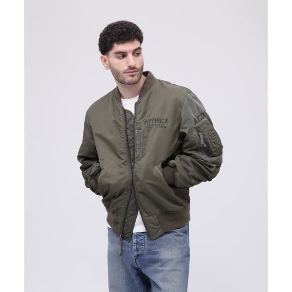 アヴィレックス（AVIREX）/《CROSSOVER》FADED MA−1 CUSTOM ／ フェイデッド MA−1 カスタム ／