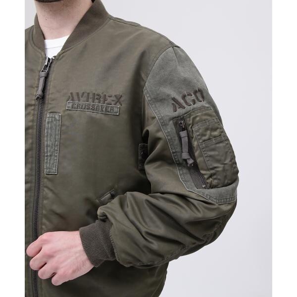 アヴィレックス（AVIREX）/《CROSSOVER》FADED MA−1 CUSTOM ／ フェイデッド MA−1 カスタム ／