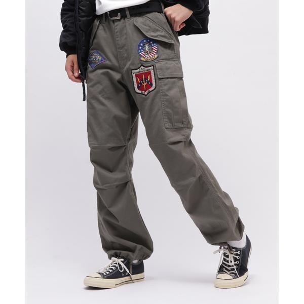 アヴィレックス（AVIREX）/《直営店限定》TOP GUN WAPPEN CARGO PANTS ／ トップガン ワッペン カーゴ