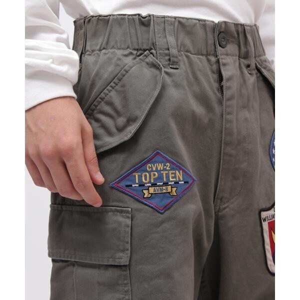 アヴィレックス（AVIREX）/《直営店限定》TOP GUN WAPPEN CARGO PANTS ／ トップガン ワッペン カーゴ