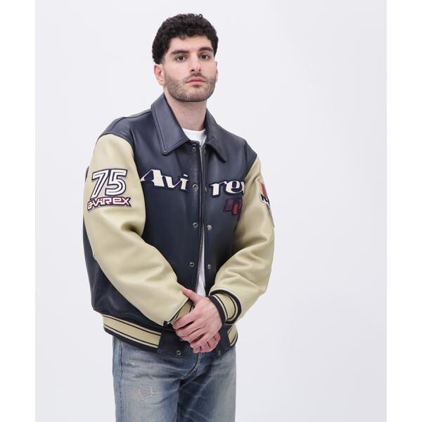 アヴィレックス（AVIREX）/90’s GOALERS VARSITY JACKET ／ ナイティーズ ゴーラーズ バーシティ ジの通販は 154,000円