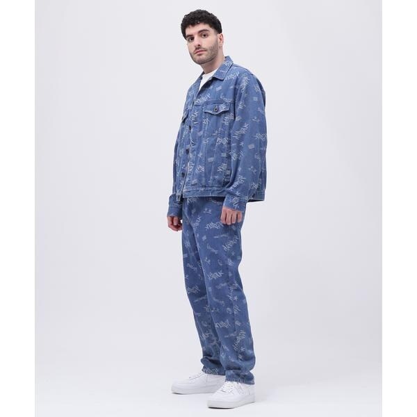 アヴィレックス（AVIREX）/TAGGING JACQUARD DENIM JACKET／タギング ジャガード デニムジャケット_11