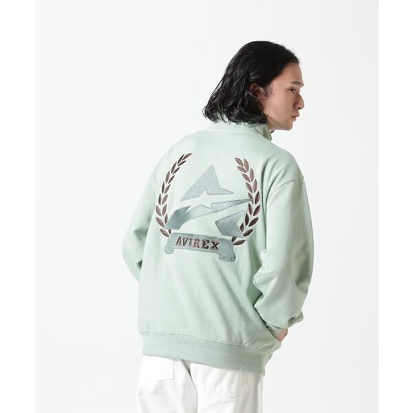 アヴィレックス（AVIREX）/《WEB&限定》ASTAR HALFZIP SWEAT ／ Aスター ハーフジップスウェッ