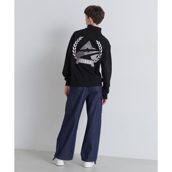 アヴィレックス（AVIREX）/《WEB&限定》ASTAR HALFZIP SWEAT ／ Aスター ハーフジップスウェッ
