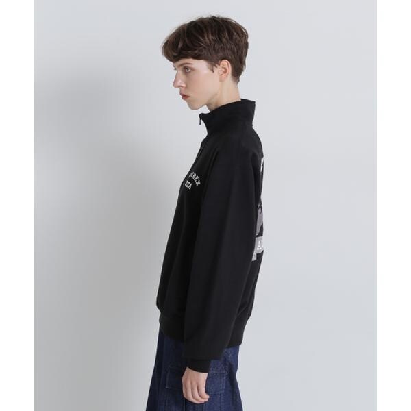 アヴィレックス（AVIREX）/《WEB&限定》ASTAR HALFZIP SWEAT ／ Aスター ハーフジップスウェッ