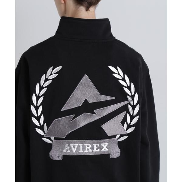 アヴィレックス（AVIREX）/《WEB&限定》ASTAR HALFZIP SWEAT ／ Aスター ハーフジップスウェッ