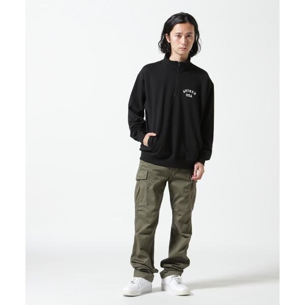 アヴィレックス（AVIREX）/《WEB&限定》ASTAR HALFZIP SWEAT ／ Aスター ハーフジップスウェッ