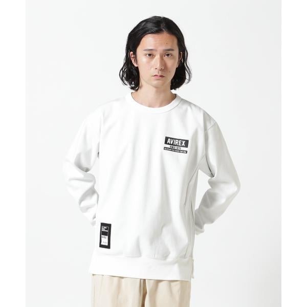 アヴィレックス（AVIREX）/《WEB&DEPOT限定》BONDING　CREW　SWEAT／ボンディングクルースウェット