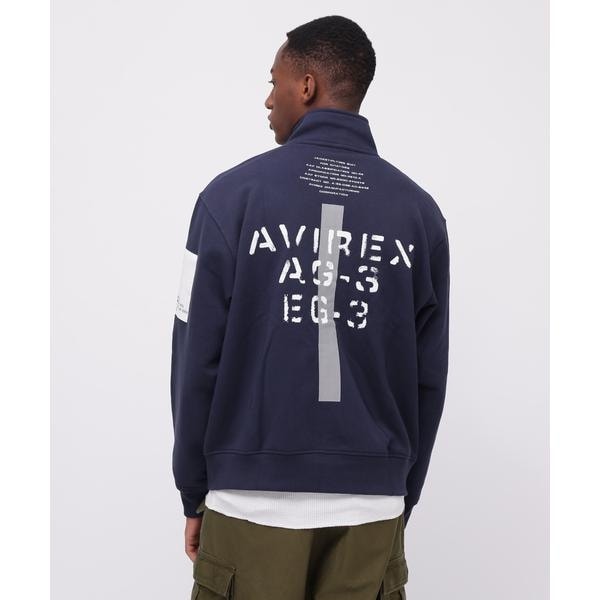 アヴィレックス（AVIREX）/《WEB&限定》REMODEL DESIGN STAND ZIP SWEAT／リモデル ジ
