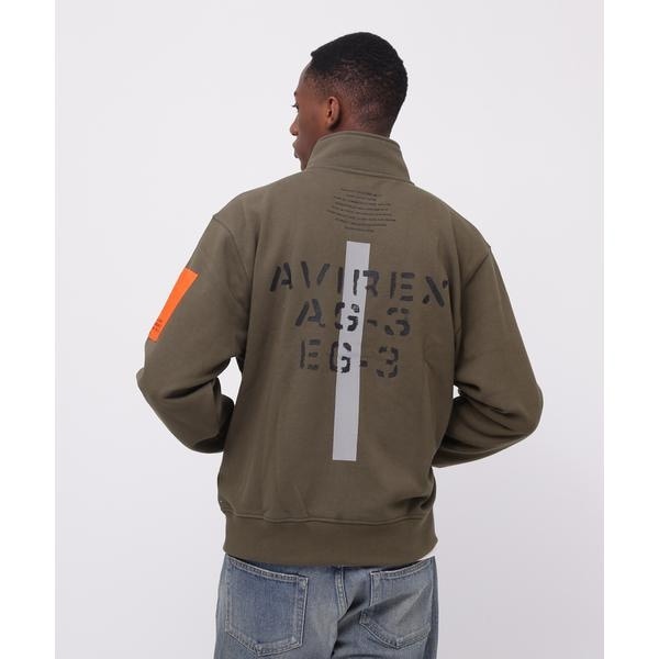 アヴィレックス（AVIREX）/《WEB&限定》REMODEL DESIGN STAND ZIP SWEAT／リモデル ジ