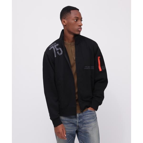 アヴィレックス（AVIREX）/《WEB&限定》REMODEL DESIGN STAND ZIP SWEAT／リモデル ジ