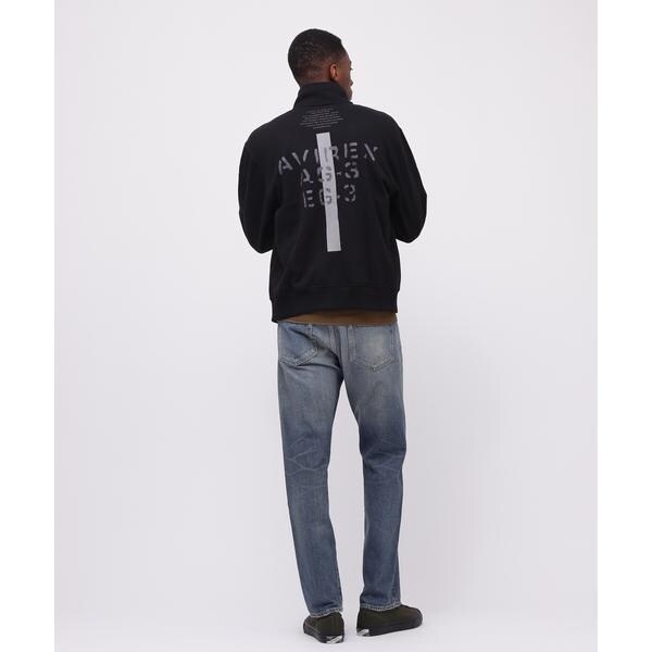 アヴィレックス（AVIREX）/《WEB&限定》REMODEL DESIGN STAND ZIP SWEAT／リモデル ジ