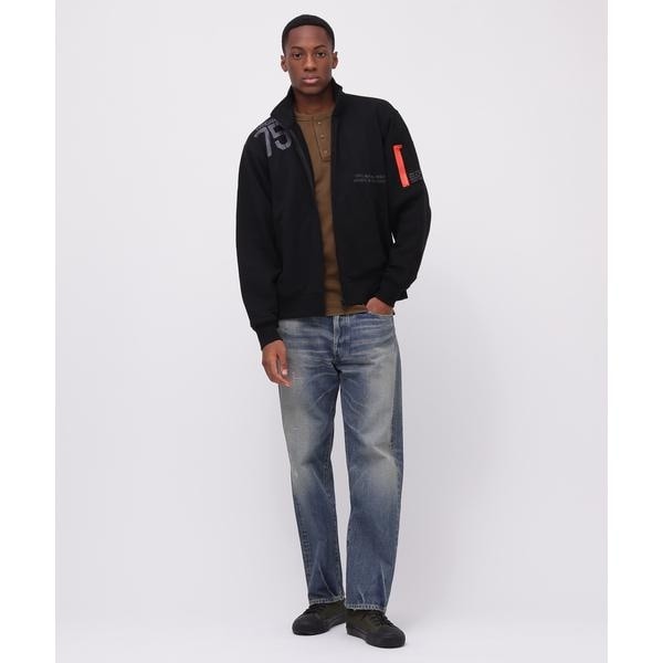 アヴィレックス（AVIREX）/《WEB&限定》REMODEL DESIGN STAND ZIP SWEAT／リモデル ジ