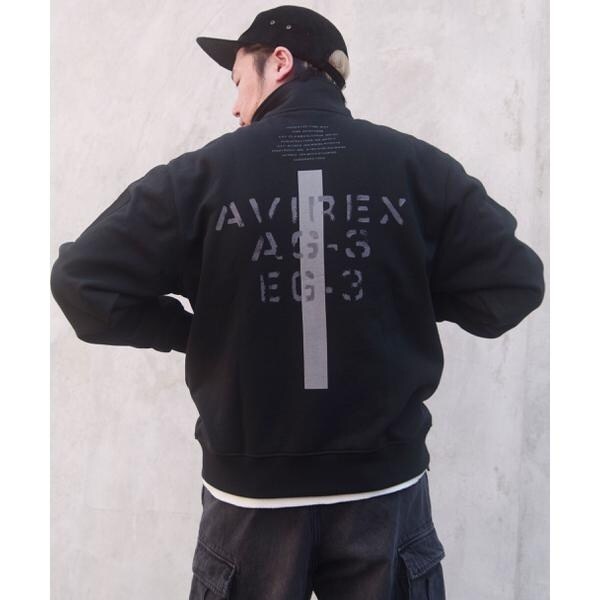 アヴィレックス（AVIREX）/《WEB&限定》REMODEL DESIGN STAND ZIP SWEAT／リモデル ジ