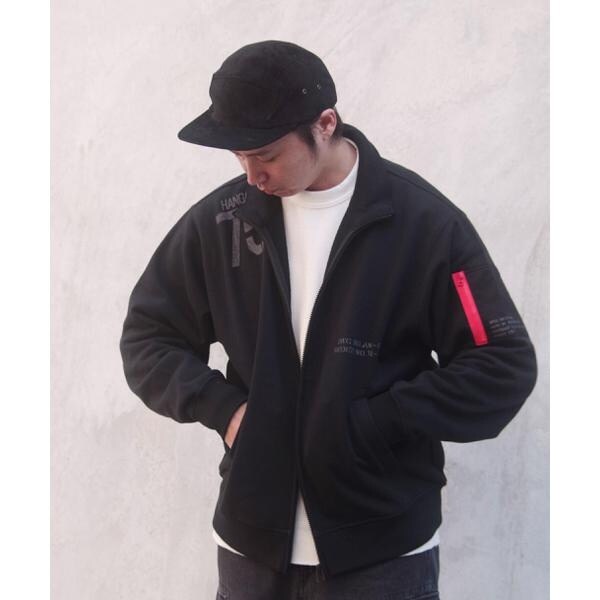 アヴィレックス（AVIREX）/《WEB&限定》REMODEL DESIGN STAND ZIP SWEAT／リモデル ジ