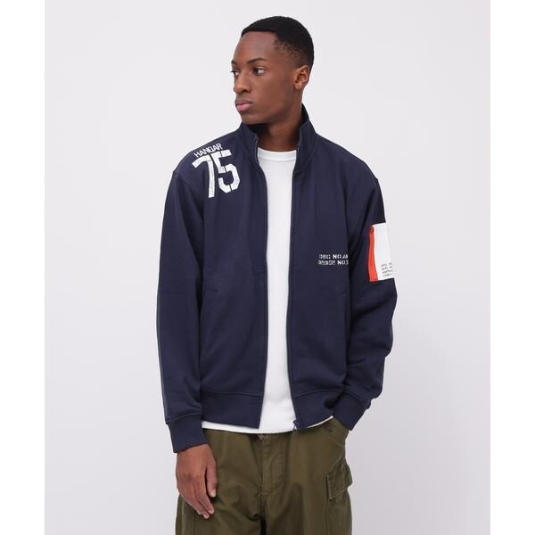 アヴィレックス（AVIREX）/《WEB&限定》REMODEL DESIGN STAND ZIP SWEAT／リモデル ジ