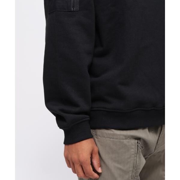 アヴィレックス（AVIREX）/《WEB限定》HALF ZIP FATIGUE SWEAT／ハーフジップ ファティーグ スウェット