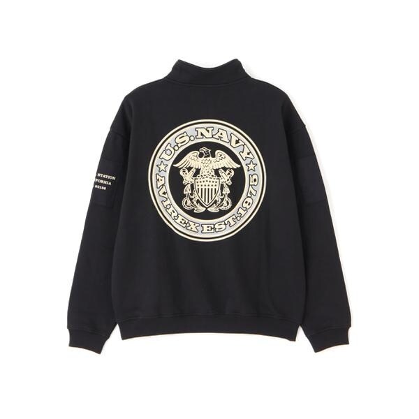 アヴィレックス（AVIREX）/《WEB限定》HALF ZIP FATIGUE SWEAT／ハーフジップ ファティーグ スウェット