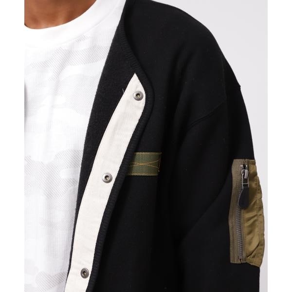 アヴィレックス（AVIREX）/《WEB&限定》TACTICAL CARDIGAN ／ タクティカル カーディガン ／ A