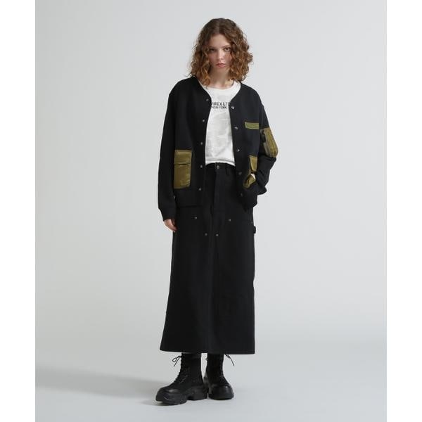 アヴィレックス（AVIREX）/《WEB&限定》TACTICAL CARDIGAN ／ タクティカル カーディガン ／ A