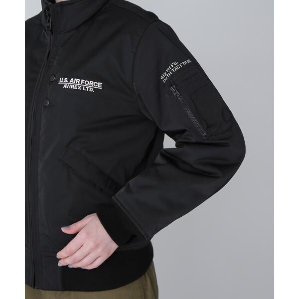 アヴィレックス（AVIREX）/《直営店限定》STENCIL JKT ”HAT IN THE RING”／ステンシルジャケット