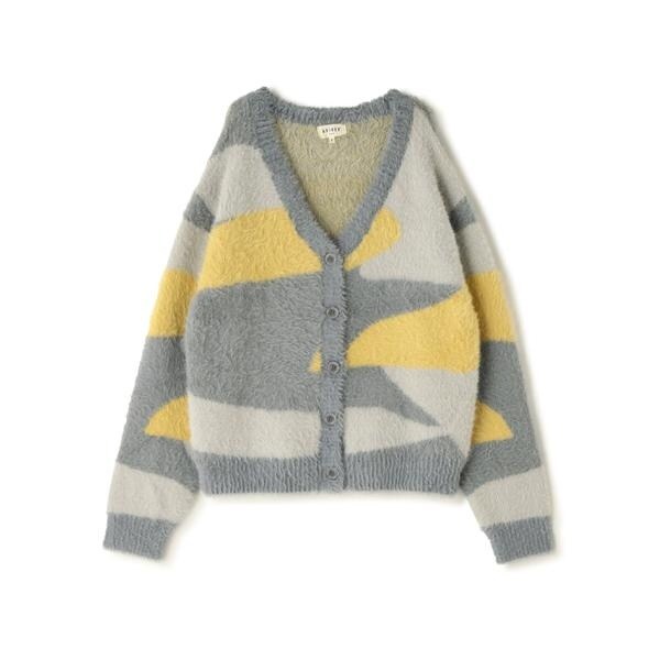アヴィレックス（AVIREX）/《直営店限定》SHAGGY KNIT CARDIGAN／シャギーニットカーディガン