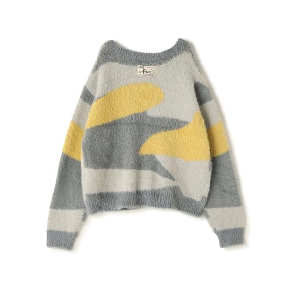 アヴィレックス（AVIREX）/《直営店限定》SHAGGY KNIT CARDIGAN／シャギーニットカーディガン