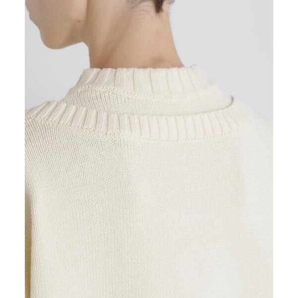 アヴィレックス（AVIREX）/《直営店限定》BOTTLE NECK SLEEVE EMBROIDERY TOPS／ボトルネック