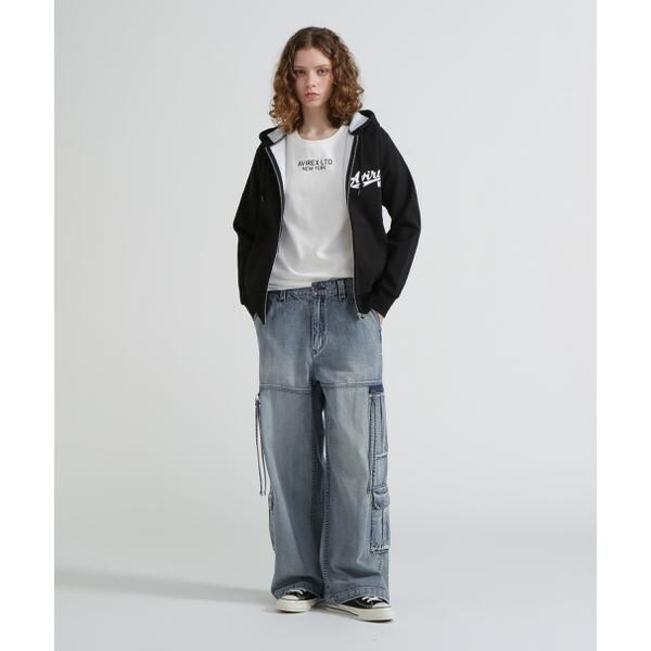 アヴィレックス（AVIREX）/《WEB&限定》BONDING ZIP PARKA／ボンディングジップパーカー