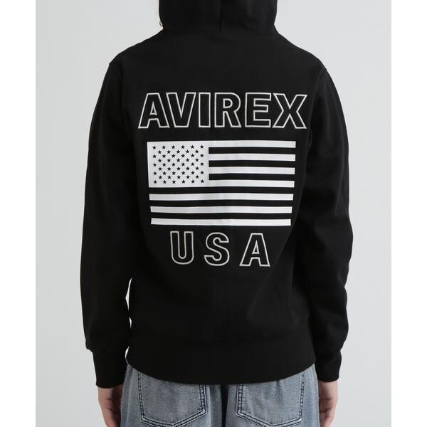 アヴィレックス（AVIREX）/《WEB&限定》BONDING ZIP PARKA／ボンディングジップパーカー
