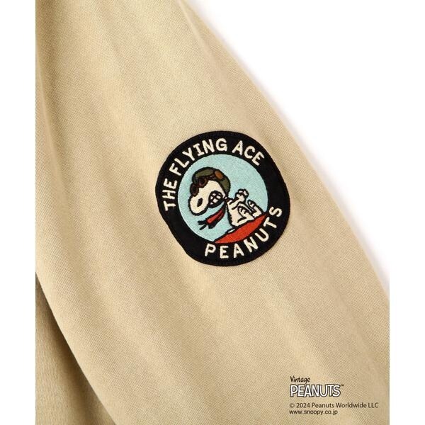 AVIREXx PEANUTS☆CREWNECK SWEAT \"FLYING ACE\" 要在庫確認 AVIREX｜《AVIREX * PEANUTS》CREWNECK SWEAT 