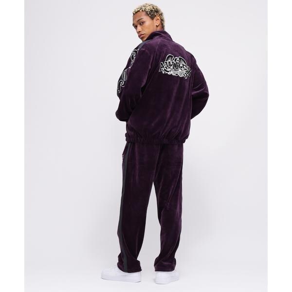 アヴィレックス（AVIREX）/《WEB&限定》VELOUR TRACK JACKET ／ ベロア トラックジャケット