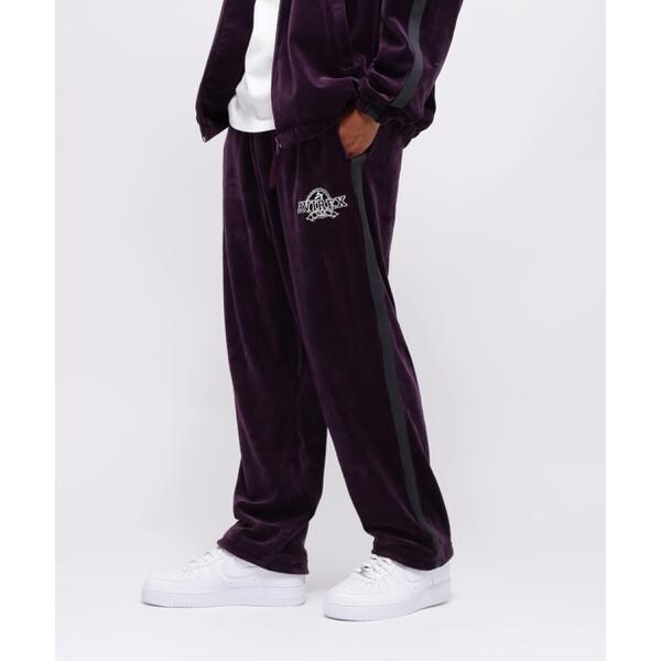 アヴィレックス（AVIREX）/《WEB&限定》VELOUR TRACK PANTS ／ ベロア トラックパンツ