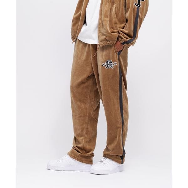 アヴィレックス（AVIREX）/《WEB&限定》VELOUR TRACK PANTS ／ ベロア トラックパンツ