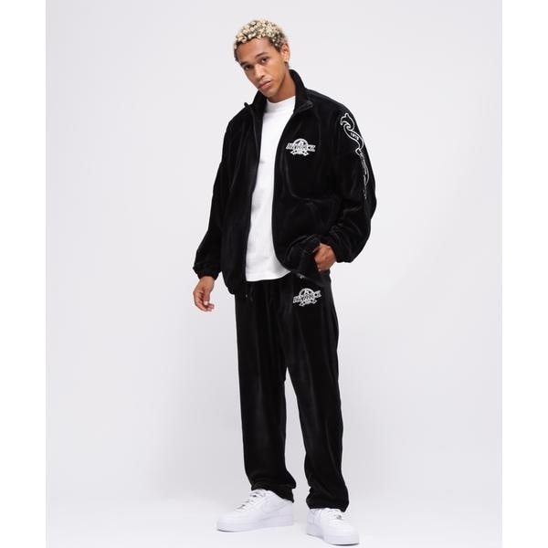 アヴィレックス（AVIREX）/《WEB&限定》VELOUR TRACK PANTS ／ ベロア トラックパンツ