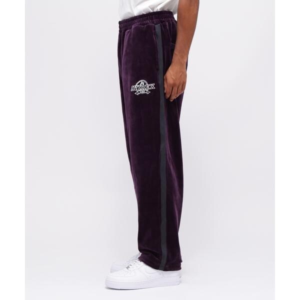 アヴィレックス（AVIREX）/《WEB&限定》VELOUR TRACK PANTS ／ ベロア トラックパンツ