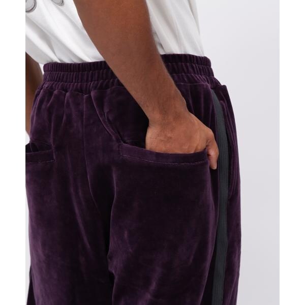 アヴィレックス（AVIREX）/《WEB&限定》VELOUR TRACK PANTS ／ ベロア トラックパンツ