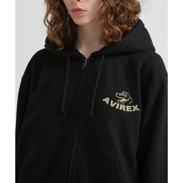 アヴィレックス（AVIREX）/《WEB&限定》USS FORT SNELLING ZIPUP HOODIE