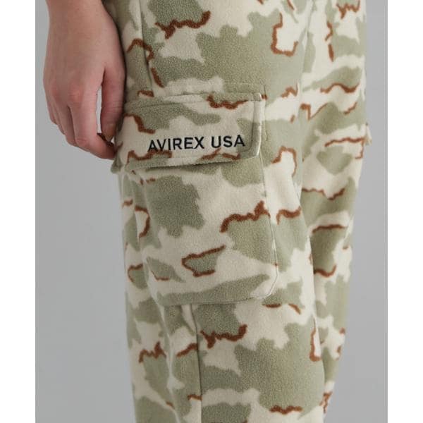 アヴィレックス（AVIREX）/《直営店限定》CARGO FLEECE PANTS／カーゴフリースパンツ