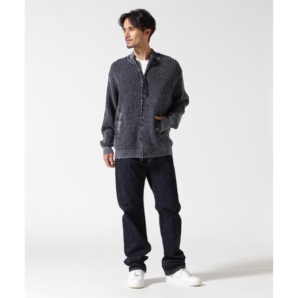 【NEW】アヴィレックス（AVIREX）/ＤＳ　ＦＡＤＥ　ＷＡＳＨ　ＣＯＭＭＡＮＤ　ＺＩＰ　ＫＮＩＴ