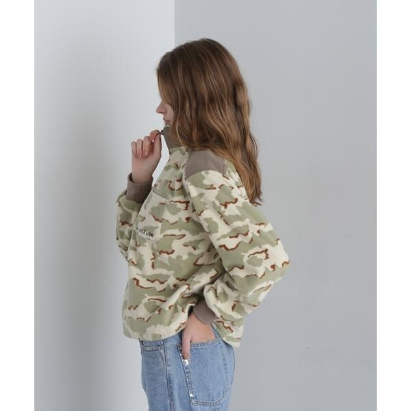 アヴィレックス（AVIREX）/《直営店限定》HALF ZIP FLEECE TOPS／ハーフジップフリーストップス