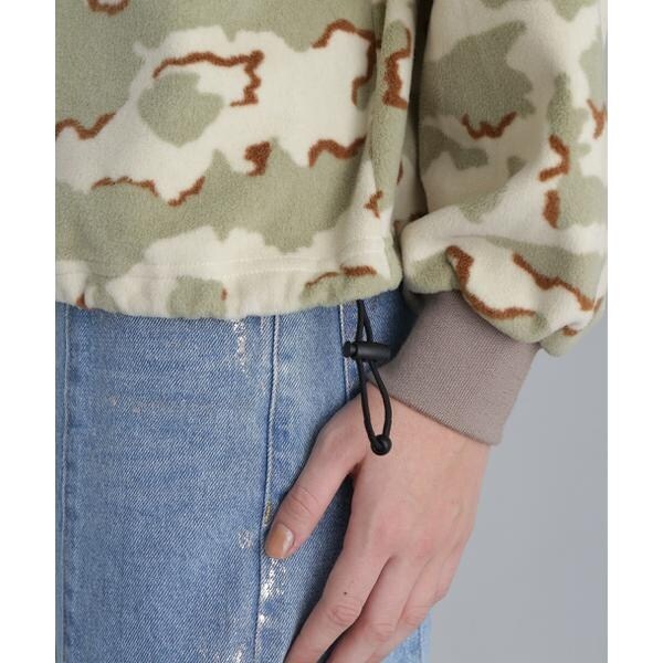 アヴィレックス（AVIREX）/《直営店限定》HALF ZIP FLEECE TOPS／ハーフジップフリーストップス