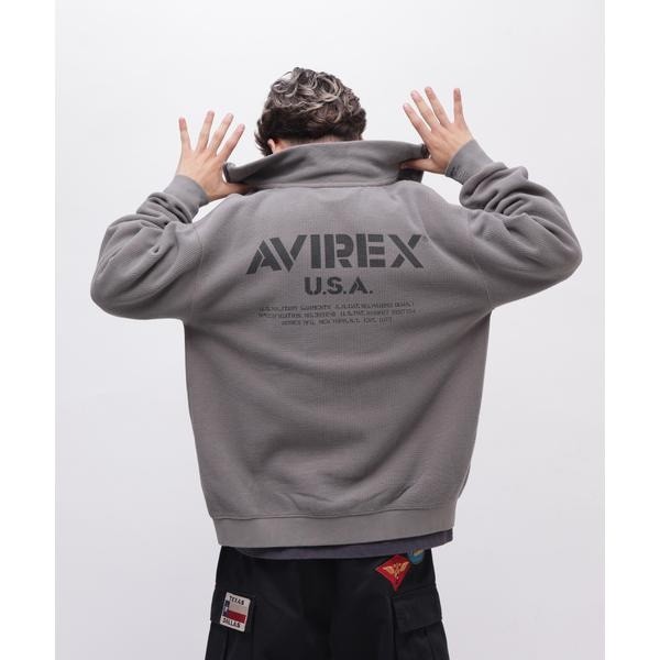 【NEW】アヴィレックス（AVIREX）/ＥＸＴＲＥＭＥ　ＴＨＥＲＭＡＬ　ＺＩＰ　ＳＴＡＮＤ　ＯＦＦＩ