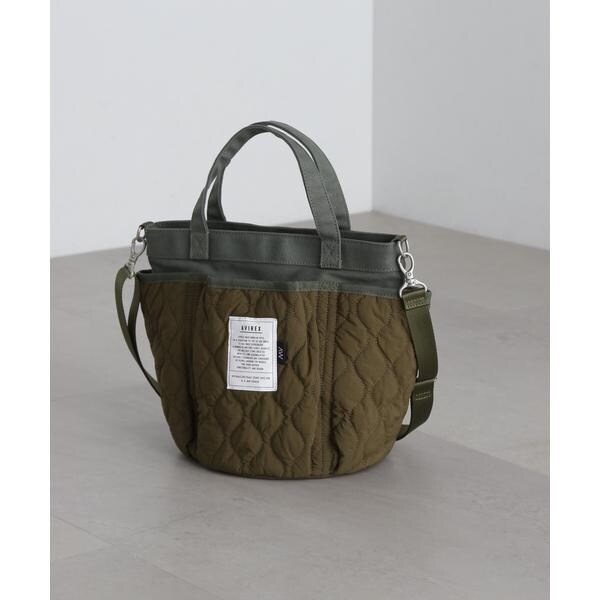 アヴィレックス（AVIREX）/《限定》QUILTING GARDENING TOTE BAG／キルティングガーデニングトート