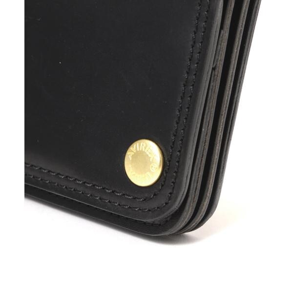 アヴィレックス（AVIREX）/《AVIREX ／ HORWEEN》SHELL CORDOVAN LONG WALLET ／ シェル
