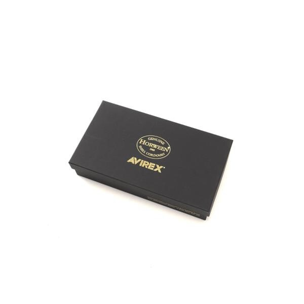 アヴィレックス（AVIREX）/《AVIREX ／ HORWEEN》SHELL CORDOVAN LONG WALLET ／ シェル