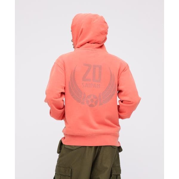 アヴィレックス（AVIREX）/《WEB限定》FADE WASH ZIP UP PARKA ”SAIPAN” ／ フェイドウォッシュ